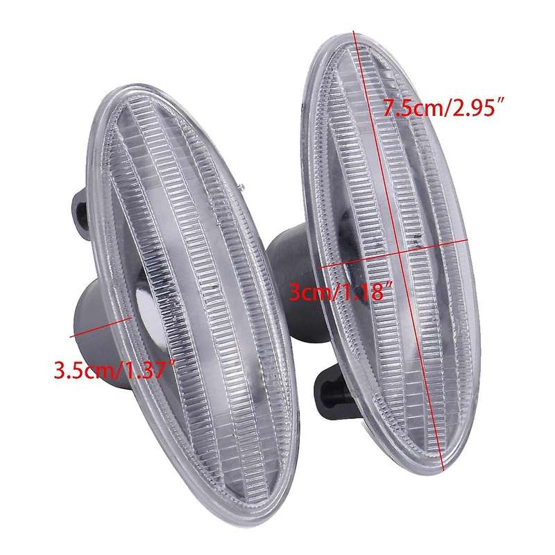 Car Side Marker Light Fender Light Repeater Lamp Indicator for Nissan Square Juke Leaf Note Micra M