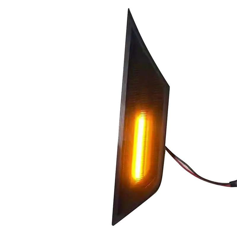 Car Side Marker Lamps Front Side Marker Light Kit Turn Signal Light for 10th 2016-Up
