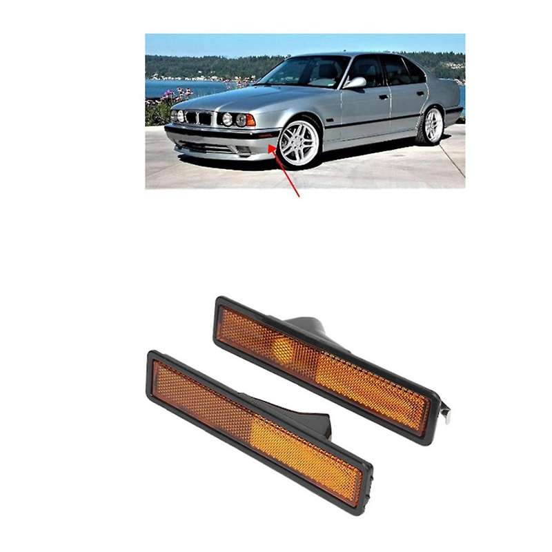 Car Side Marker Lights for E30 E32 E34 318I 325I Car Left Right Side Turn Signal Marker Light 631413