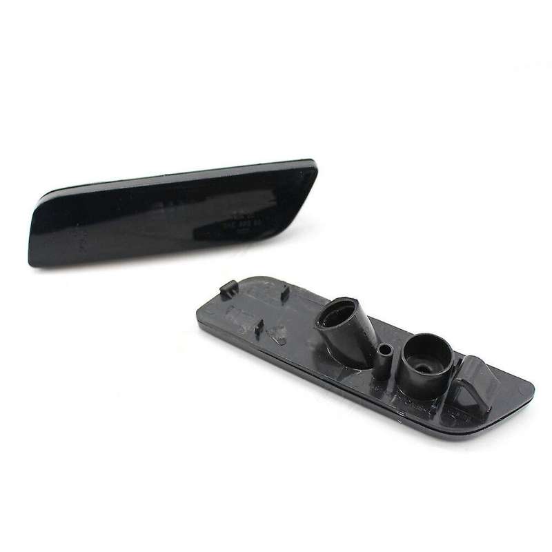 Car Side Marker Light Turn Signal Lamp Black Pair for S80 30744360 2002-2006