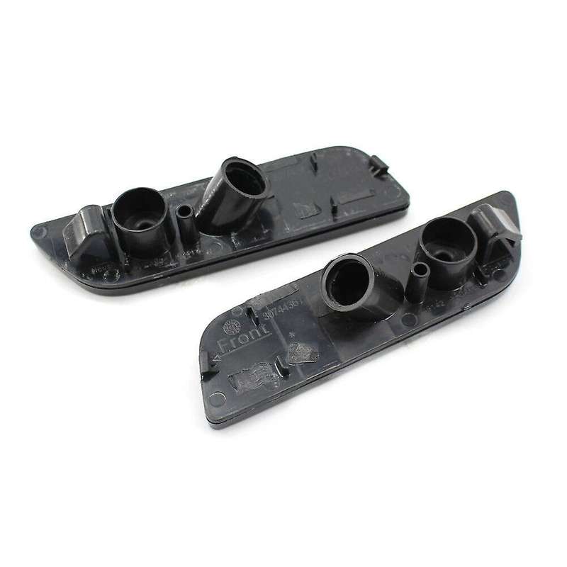 Car Side Marker Light Turn Signal Lamp Black Pair for S80 30744360 2002-2006