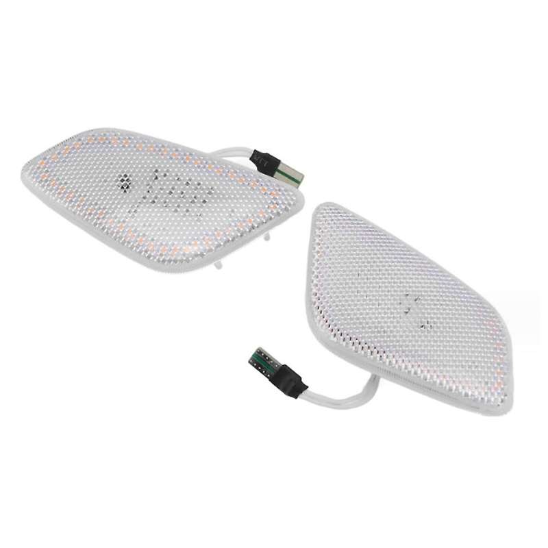 Car Side Marker Light Signal Light for Wrangler TJ 1997-2006 55155629AC 55155628AC White