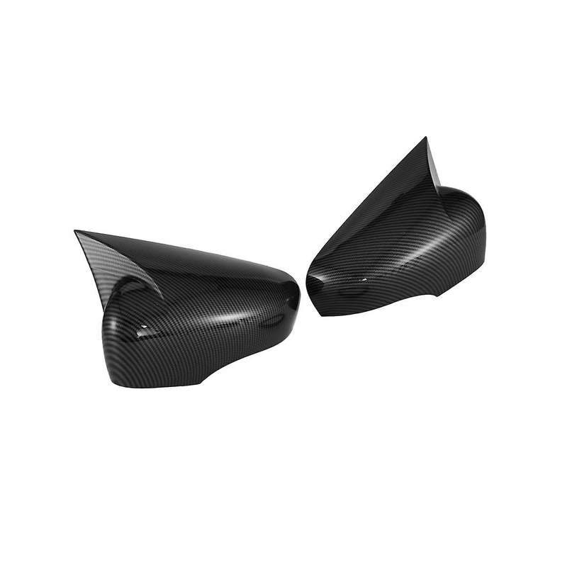 Car Side Mirror Cover for 4 Mk4 / Zoe / Captur 2012-2019 Side Rear View Mirror Cap Cover(carbon)