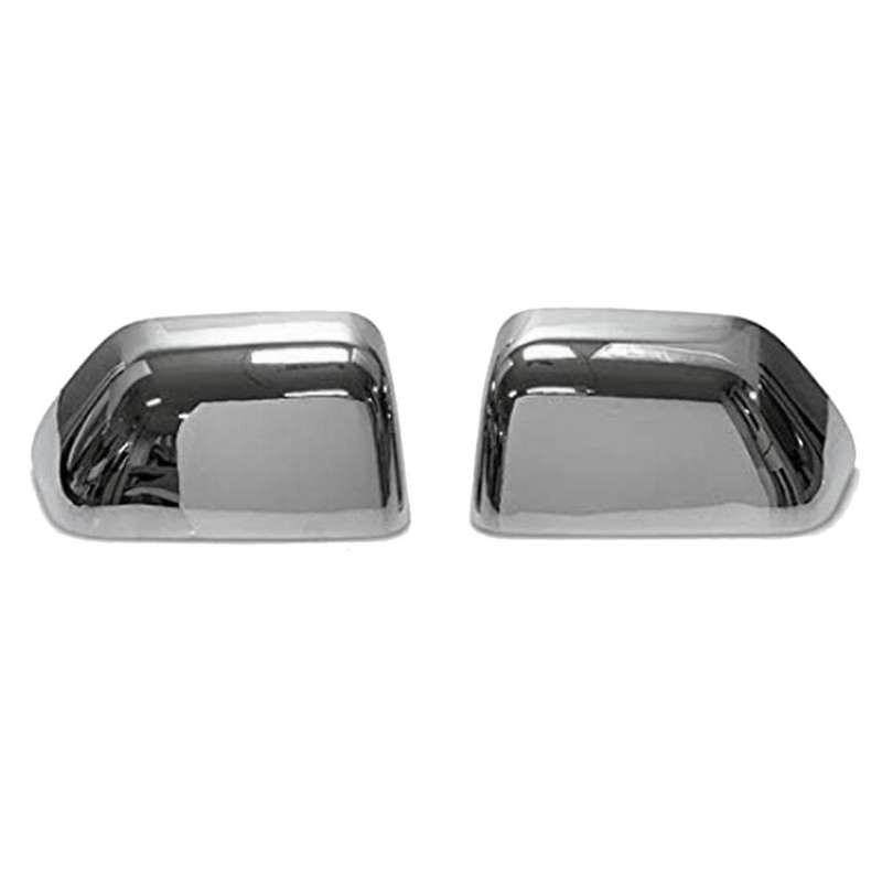 Car Side Mirror Cover for F250 F350 F450 F550 2017-2023 Upper Half Chrome Mirror Housing Car Access