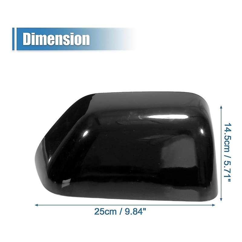 Car Side Mirror Cover for F250 F350 F450 F550 2017-2023 Upper Half Chrome Mirror Housing Car Access