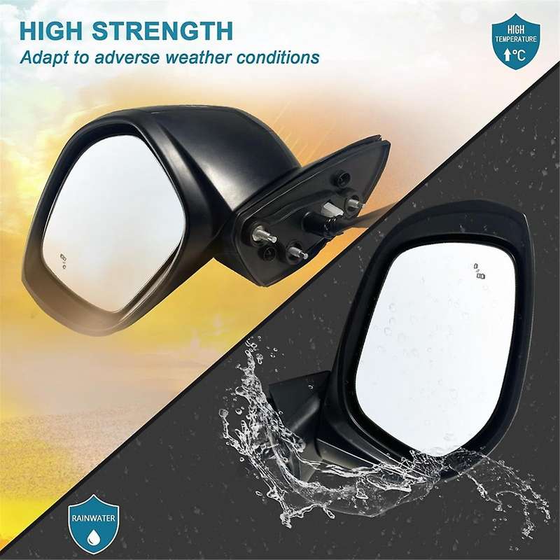 Car Side Mirror for Sedan/hatchback with Power Glass, Heated, Blind Spot Detection 2022 2023 (left 7