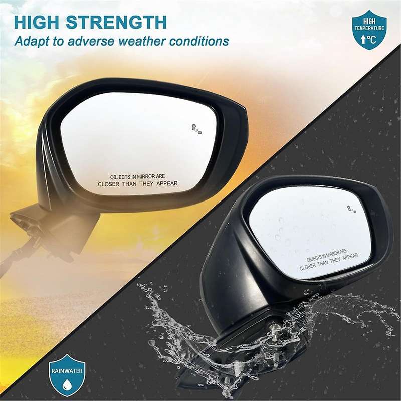 Car Side Mirror for Sedan/hatchback with Power Glass, Heated, Blind Spot Detection 2022 2023 (right