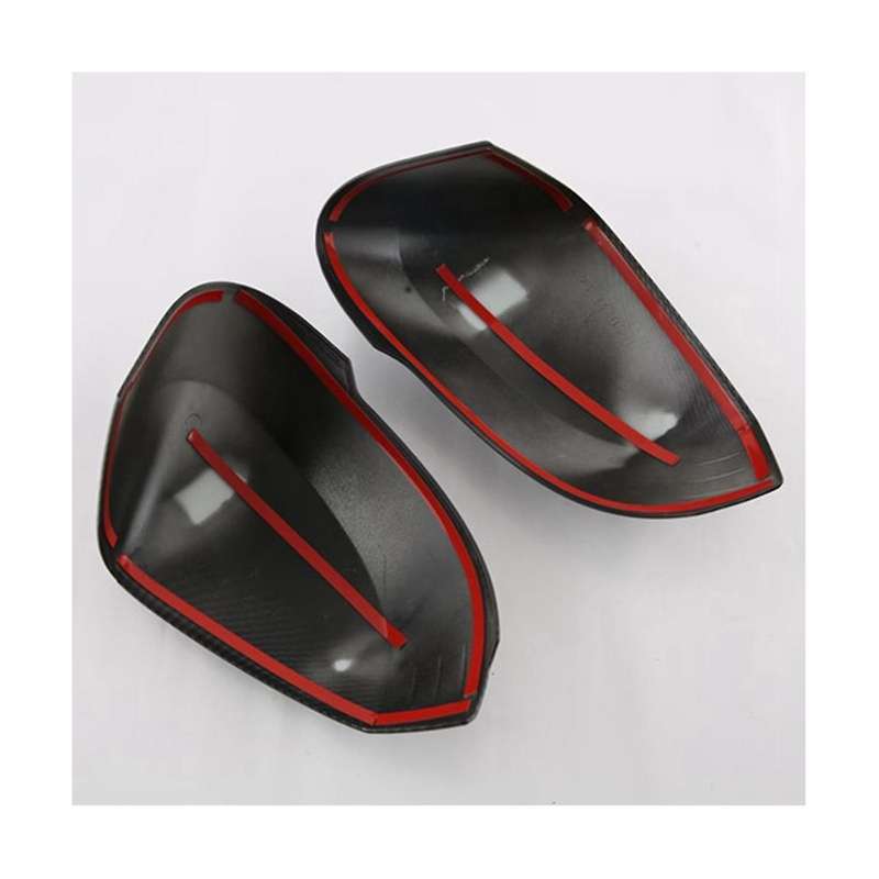 Car Side Rear View Mirror Cover Stick Trims Carbon Fiber Abs for X1 2023
