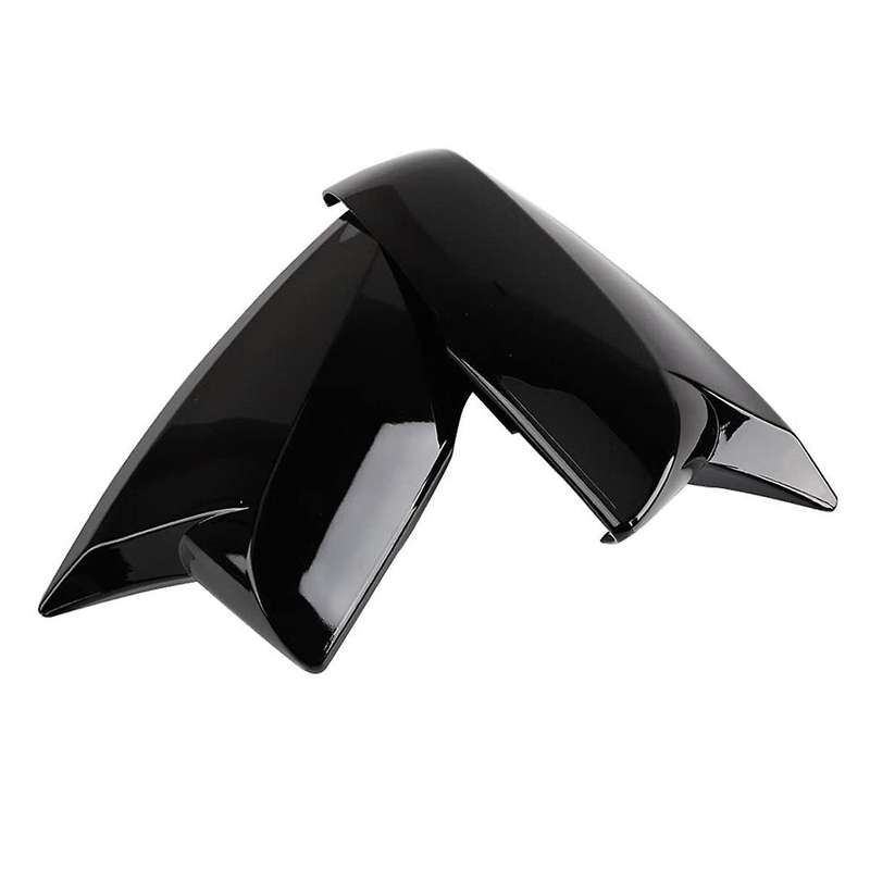 Car Side Rear View Mirror Guard Cover Trim for 2019-2023 Accessories (bright Black)