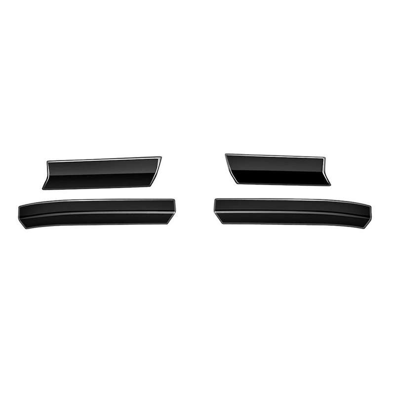 Car Side Rear View Mirror Trim Strip Stickers for 2024 Car Exterior Accessories Gloss Black
