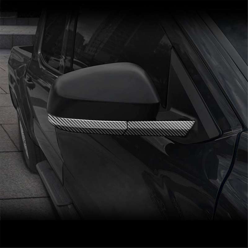Car Side Rear View Mirror Trim Strip Stickers for 2024 Car Exterior Accessories Carbon Fiber