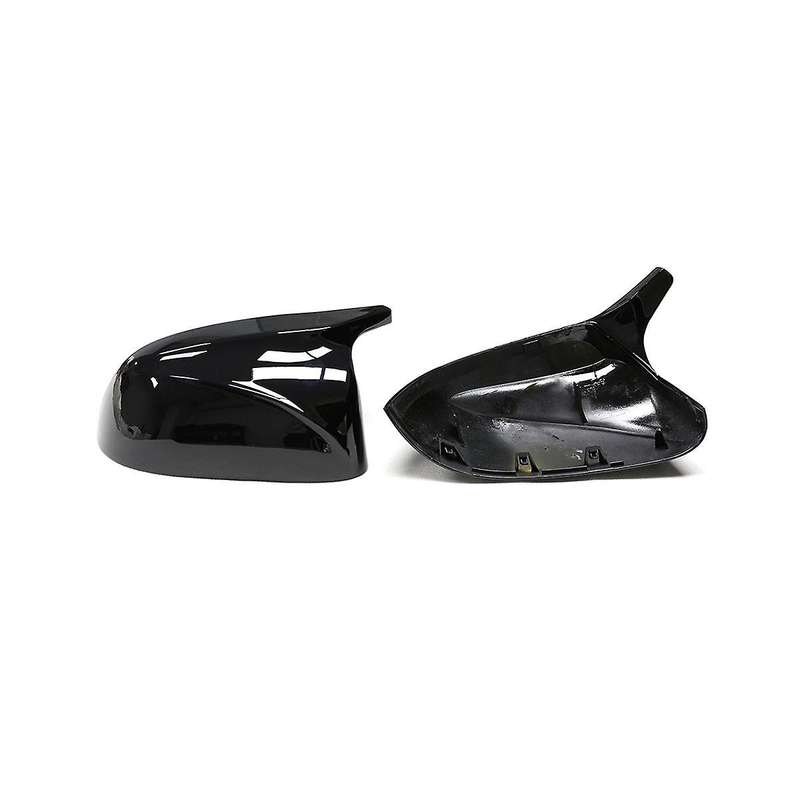 Car Side Rearview Mirror Caps Style Mirror Cover for X3 G01 X4 G02 X5 G05 2018-2022 Black Accessori