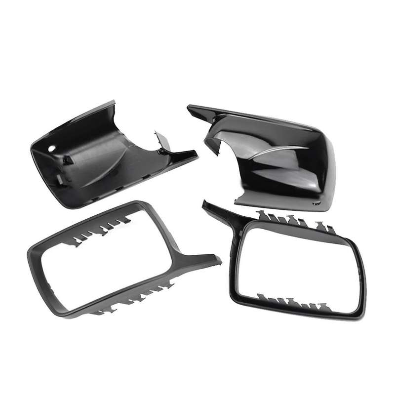 Car Side Rearview Mirror Cover Door Mirror Cover for X5 E53 1999-2006 Car Accessories