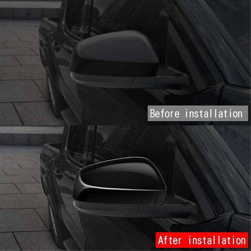Car Side Rearview Mirror Cover Trim Frame for 2024 Side Mirror Caps Car Exterior Accessories Gloss