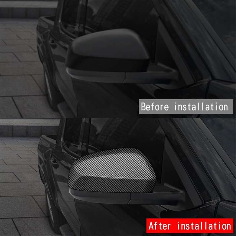 Car Side Rearview Mirror Cover Trim Frame for 2024 Side Mirror Caps Car Exterior Accessories Carbon