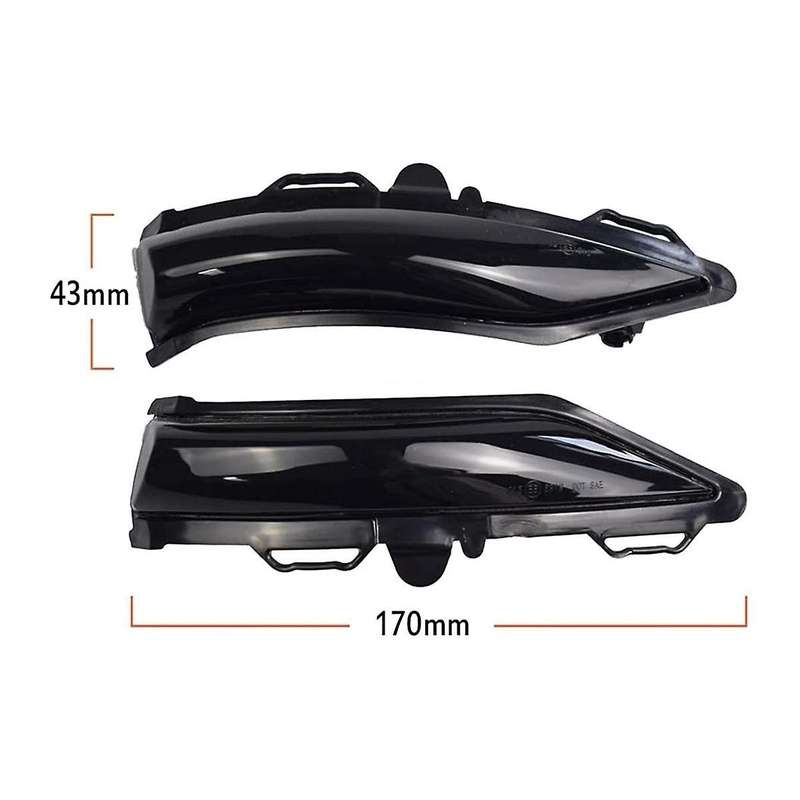 Car Side Rearview Mirror Light LED Turn Signal Lamp for Fiesta MK8 2019+ Dynamic Blinker Indicator L
