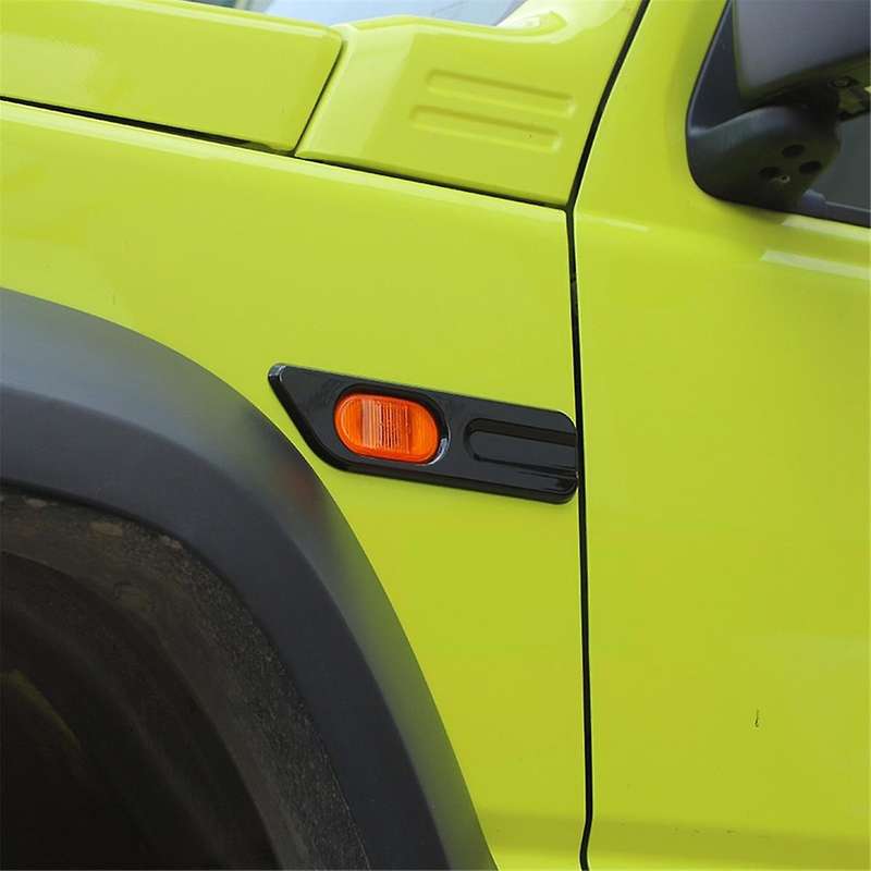 Car Side Turn Signal Light Lamp Decoration Cover for JB64 JB74 2019-2024 Exterior Accessories