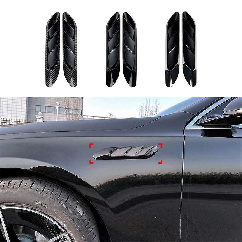Car Side Vent Air Flow Intake Hood Side Vent Bonnet Cover Trim for E-Class W214 2024+,C