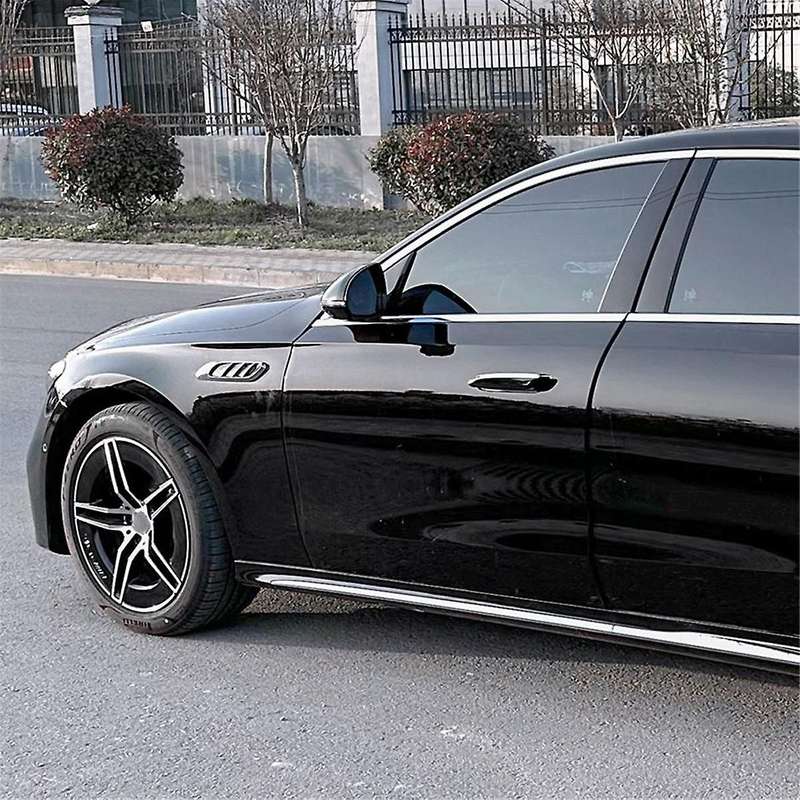 Car Side Vent Air Flow Intake Hood Side Vent Bonnet Cover Trim for E-Class W214 2024+,B