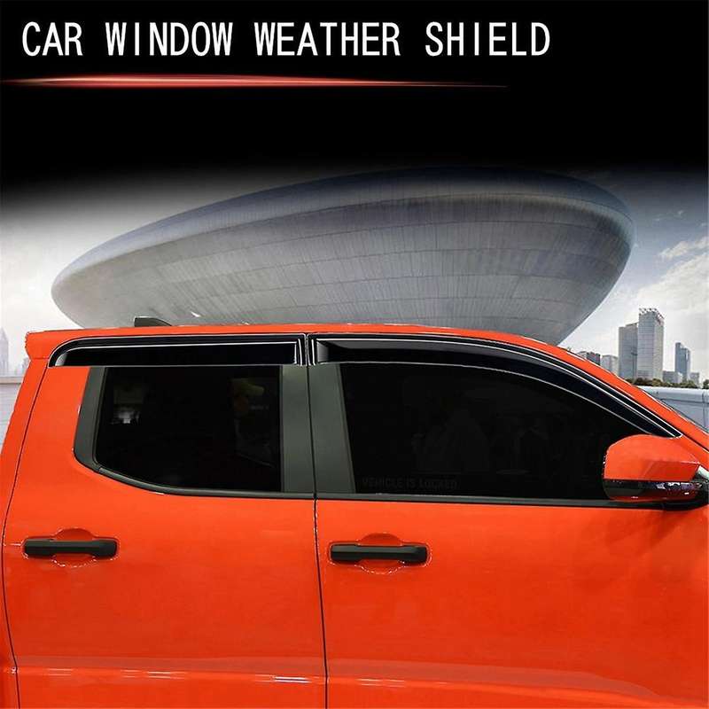 Car Side Window Visors Rain Eyebrow Guard Sun Visor for 2024 Car Window Weather Shield