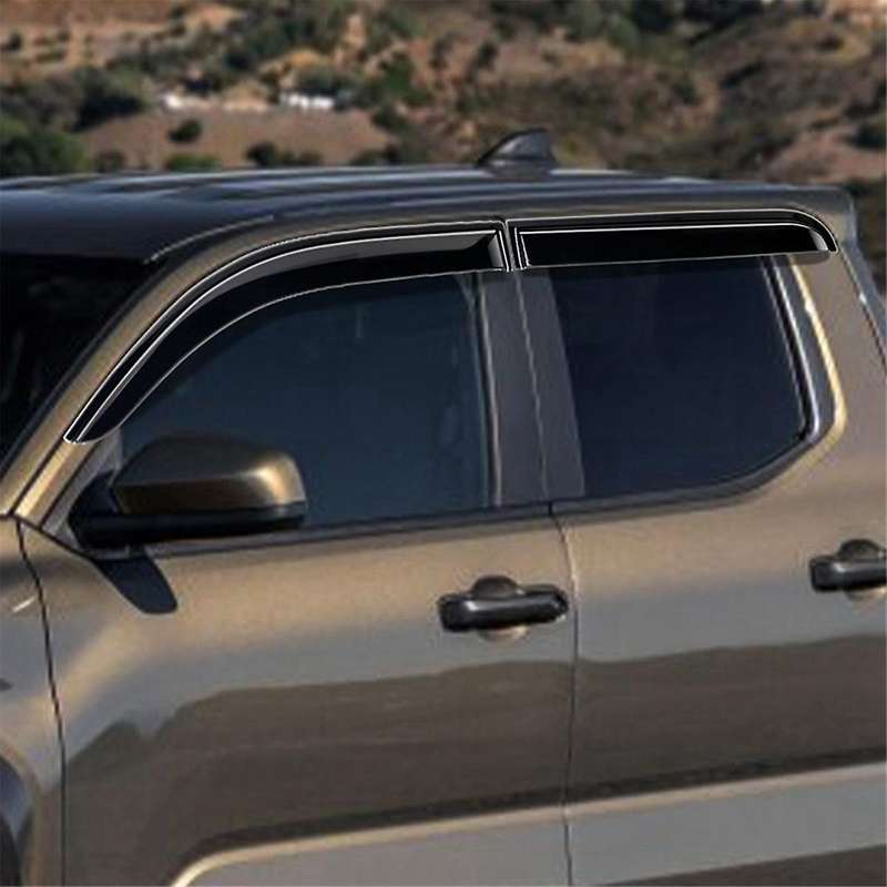 Car Side Window Visors Rain Eyebrow Guard Sun Visor for 2024 Car Window Weather Shield