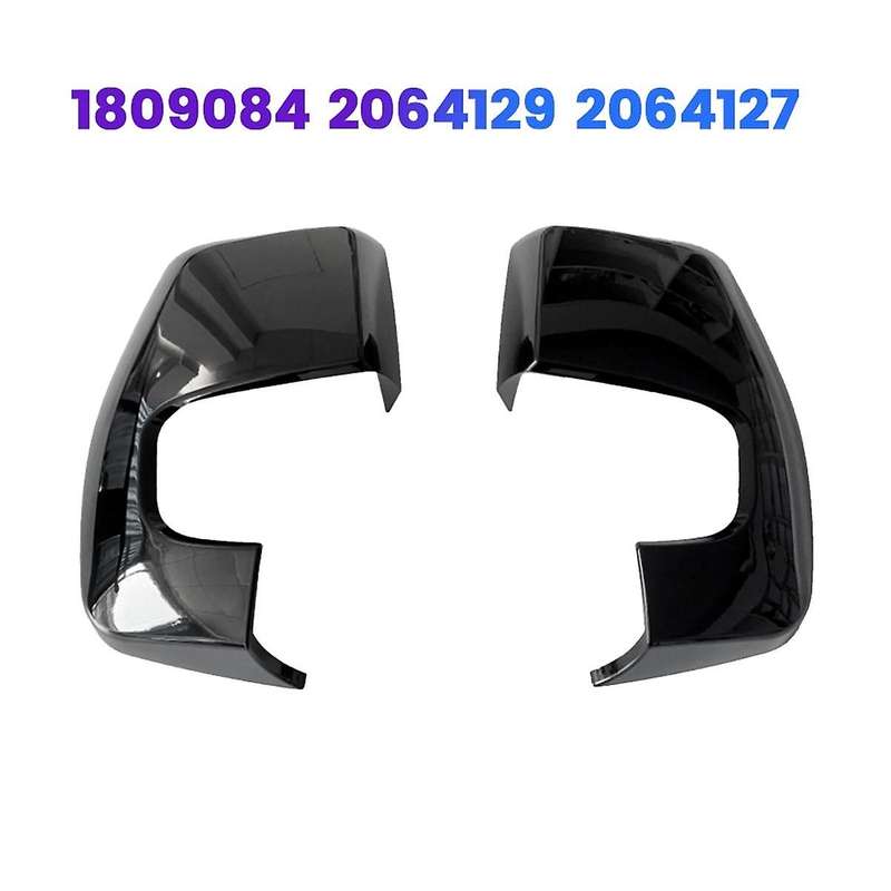 Car Side Wing Mirror Cover Rear View Mirror Cover 1809084 2064129 2064127 for Transit Custom 2014-20