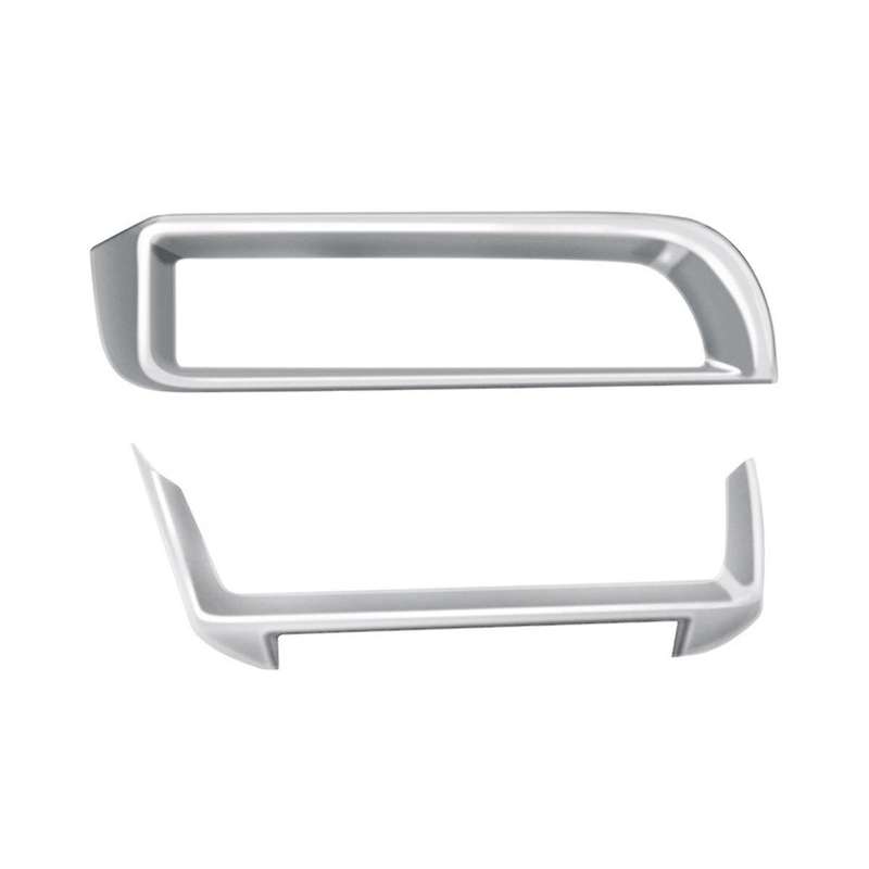 Car Silver Car Console Air Conditioning Outlet Frame Cover Trim for Prius 60 Series 2020-2023