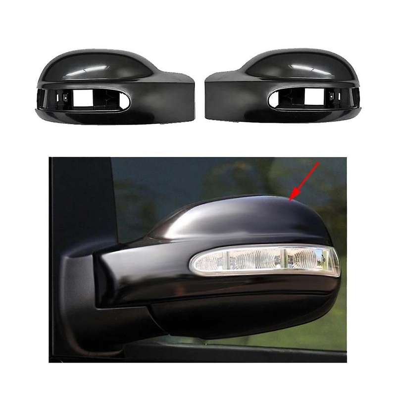 Car Side Wing Rearview Mirror Cover Cap for W639 2003-2010 A6398110461 A6398110561