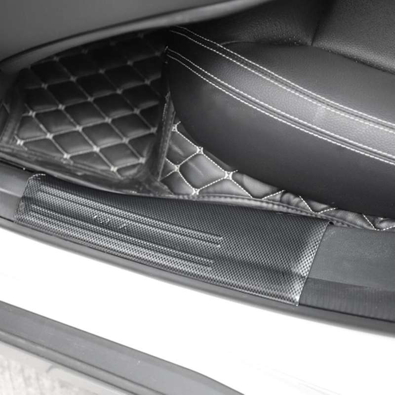 Car Sill Strip Welcome Pedal Protection Sticker Trim for CLA Class W176 C117 X156 GLA200/220/260 201