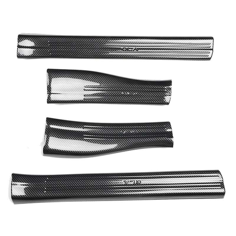 Car Sill Strip Welcome Pedal Protection Sticker Trim for CLA Class W176 C117 X156 GLA200/220/260 201