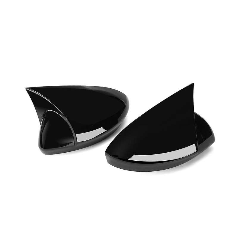 Car Side Wing Rearview Mirror Cover Cap for 4 Mk4 2016-2020 Rear View Mirror Cover(black)