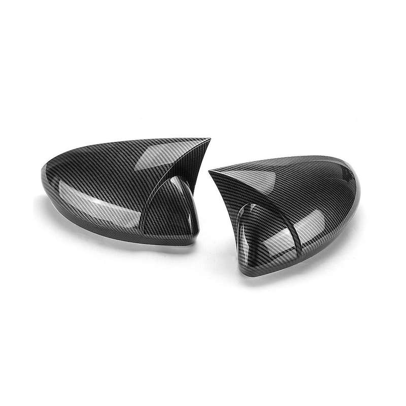 Car Side Wing Rearview Mirror Cover Cap for 4 Mk4 2016-2020 Rear View Mirror Cover(carbon)