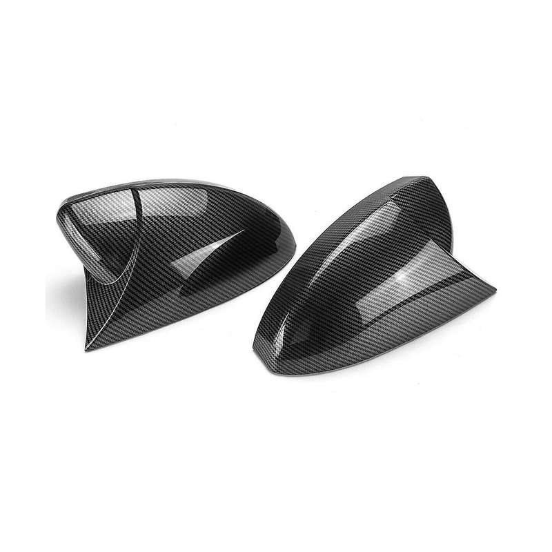 Car Side Wing Rearview Mirror Cover Cap for 4 Mk4 2016-2020 Rear View Mirror Cover(carbon)