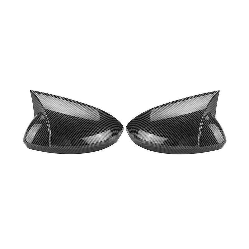 Car Side Wing Rearview Mirror Cover Cap for 4 Mk4 2016-2020 Rear View Mirror Cover(carbon)