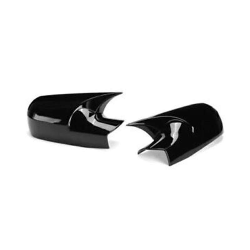 Car Side Wing Rearview Mirror Cover Cap for 2 Mk2 2002-2009 Bat Rear View Mirror Cover(carbon)
