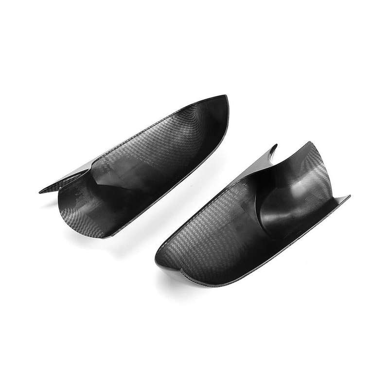 Car Side Wing Rearview Mirror Cover Cap for 2 Mk2 2002-2009 Bat Rear View Mirror Cover(carbon)