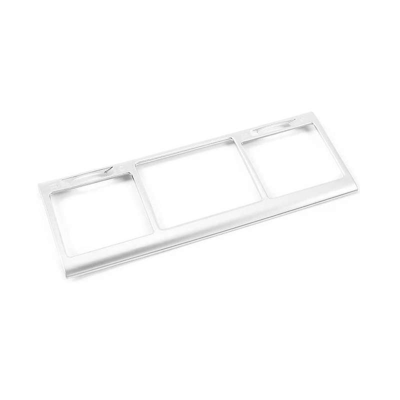 Car Silver Central Air Condition Outlet Vent Cover Trim for - G-class W463 2004-2011
