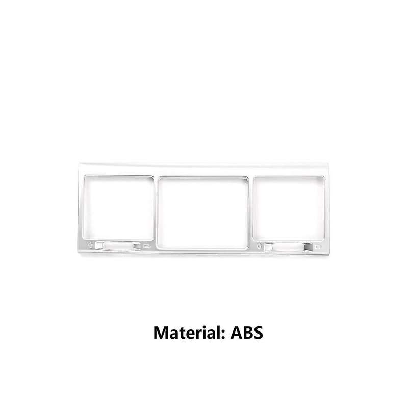 Car Silver Central Air Condition Outlet Vent Cover Trim for - G-class W463 2004-2011