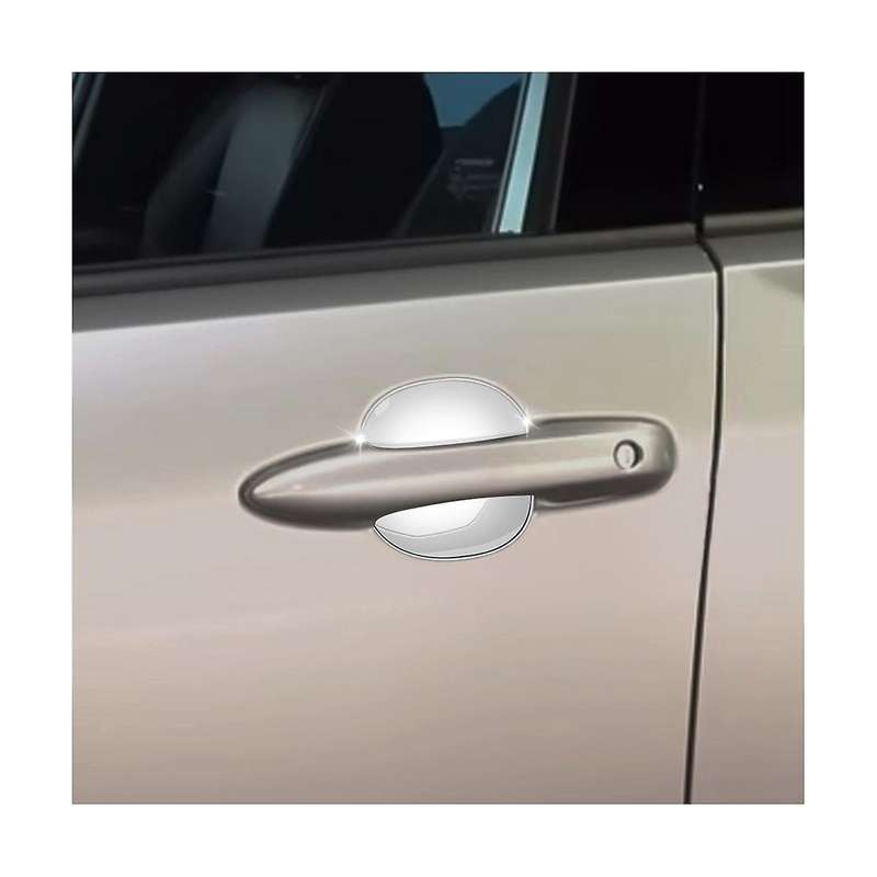 Car Silver for Prius 60 Series 2020-2023 Car Handle Exterior Door Handle Bowl Cover Trim Sticker