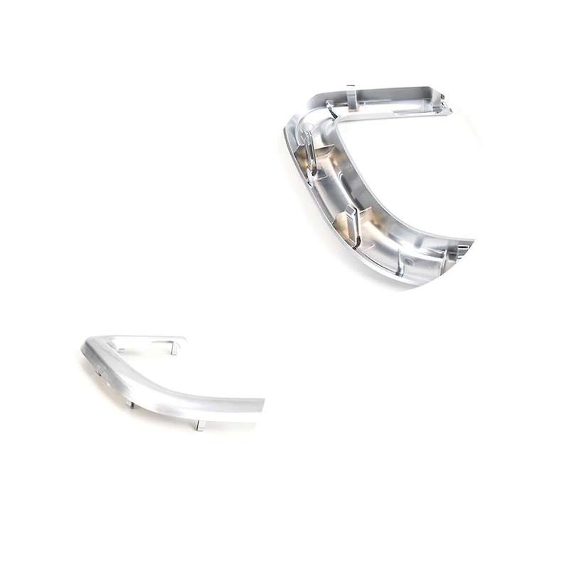 Car Silver Inner Door Panel Handle Pull Trim Frame Interior Decoration Accessories for 2015-2019