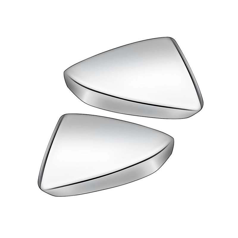 Car Silver Rearview Side Mirror Cover Trim Frame Side Mirror Caps for -60 2022 2023