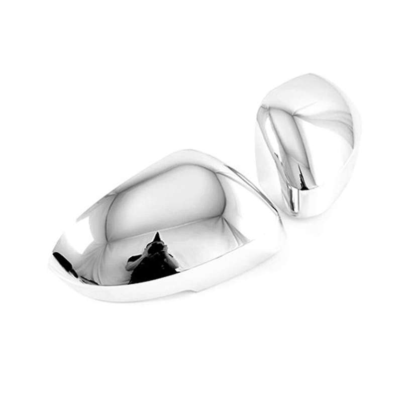 Car Silver Side Door Rear View Mirror Decoration Sticker Cover Trim Accessories for 2022 2023