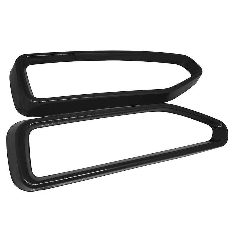 Car Single Hole Tailpipe Frame Decor Accessories Exhaust Muffler Decorative Frame for 7 Series G11 G