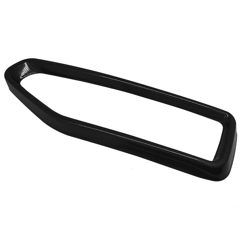 Car Single Hole Tailpipe Frame Decor Accessories Exhaust Muffler Decorative Frame for 7 Series G11 G