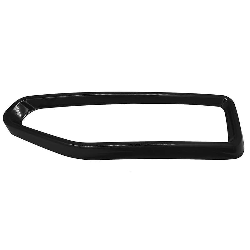 Car Single Hole Tailpipe Frame Decor Accessories Exhaust Muffler Decorative Frame for 7 Series G11 G