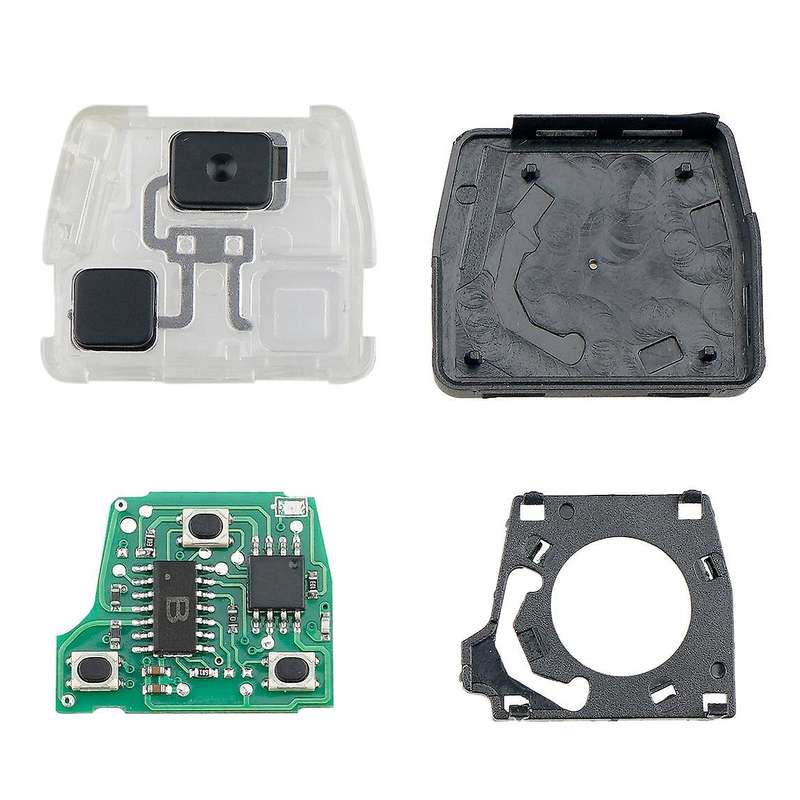 Car Smart Remote Key 2 Buttons 4C Chip Car Key Fit for 2001-2007 304MHZ