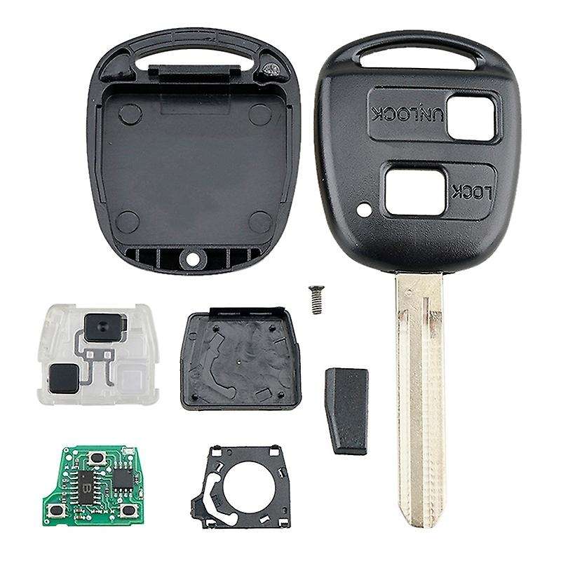 Car Smart Remote Key 2 Buttons 4C Chip Car Key Fit for 2001-2007 304MHZ