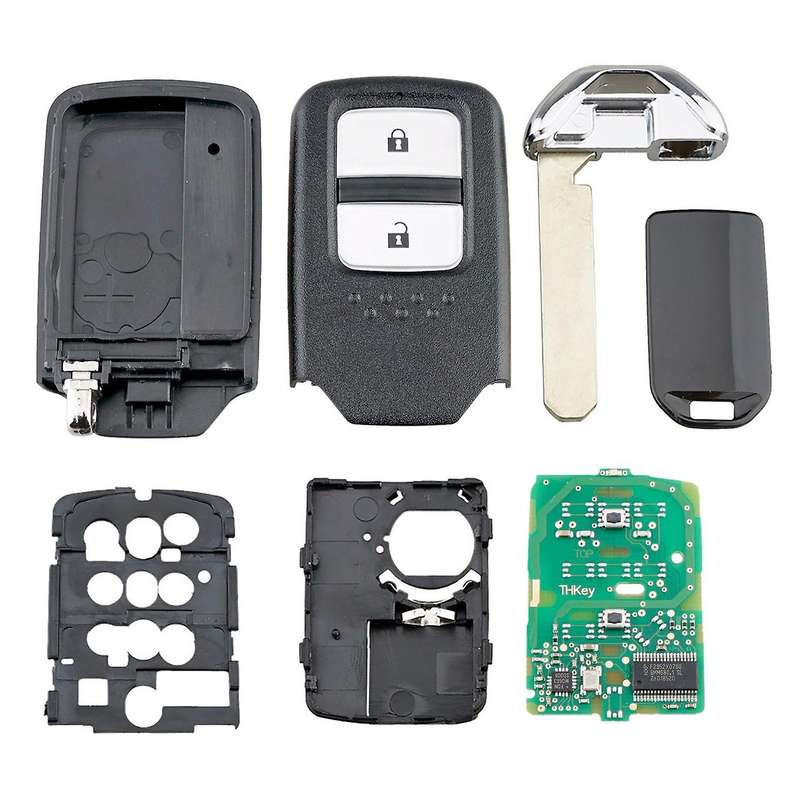 Car Smart Remote Key 2 Button 433Mhz ID47 Chip for Fit /City /Jazz XRV/Venzel 72147-T5A-G01