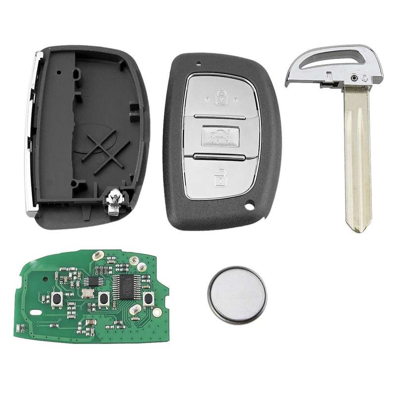 Car Smart Remote Key 3 Button 433Mhz 46 Chip PCF7952 Fit for Avante 2015-2017