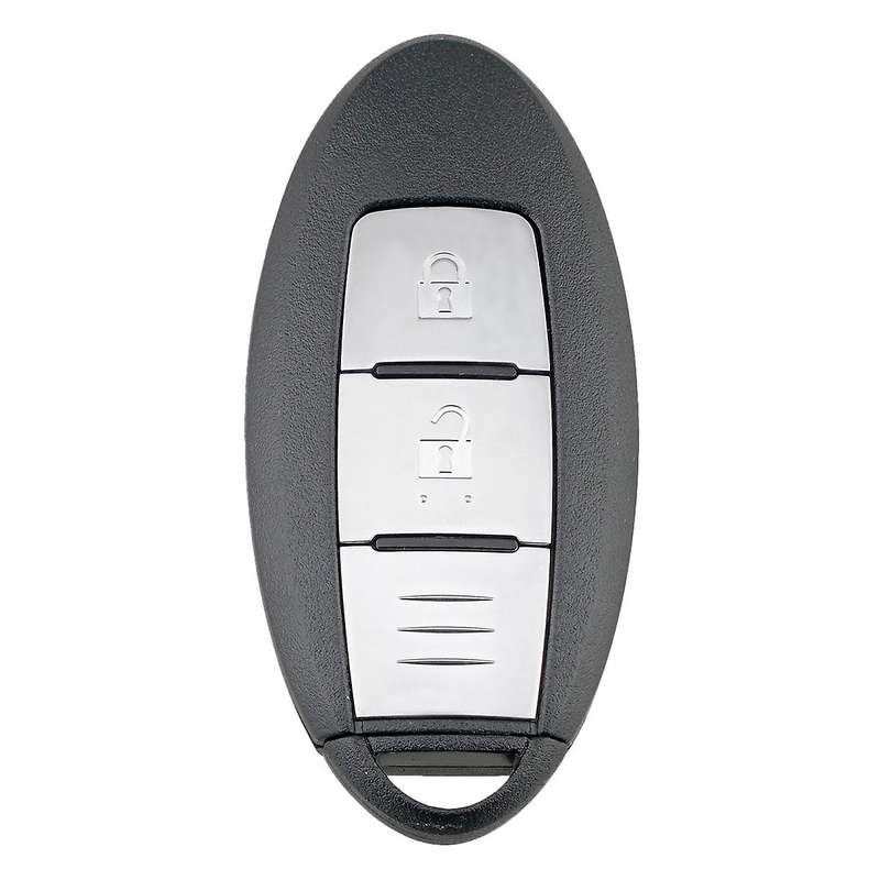 Car Smart Remote Key 2 Buttons Car Key Fob Fit for 433MHZ